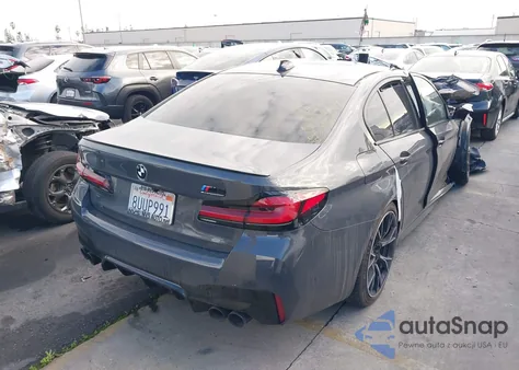 2021 BMW M5 from USA, damaged, VIN WBS83CH02MCF93537